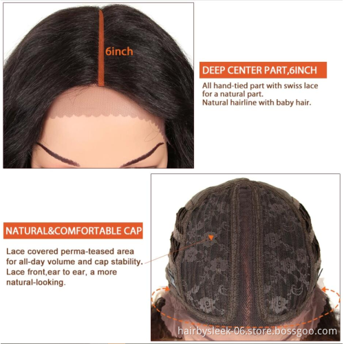 Rebecca Fashion synthetic wigs 41Inch Long afro kinky curly female natural color bohemian hair wig synthetic hair wigs for women
